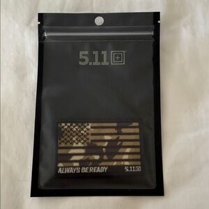 5.11 Tactical Camo American Flag Patch “Always Be Ready”